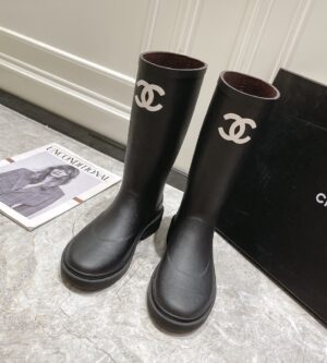 샤넬 CC로고 러버 레인부츠 G38355 신발