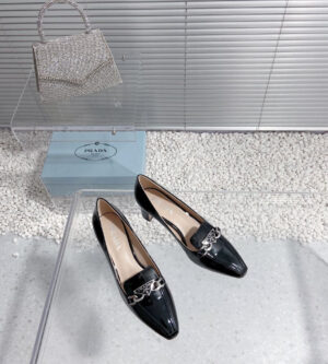 프라다 여성 모카신 펌프스 힐 1D189N 신발