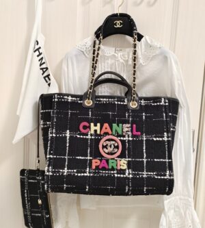 샤넬 22K CHANEL 라지 쇼핑백 A66941