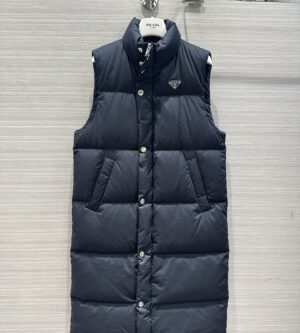 프라다 롱 패딩 다운 베스트 조끼 292131