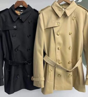 버버리 23SS 켄싱턴 헤리티지 숏 트렌치 코트 남성80581961