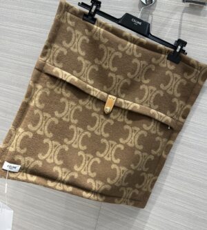 셀린느 모노그램 울 필로우 쿠션 커버 2AFA3463U