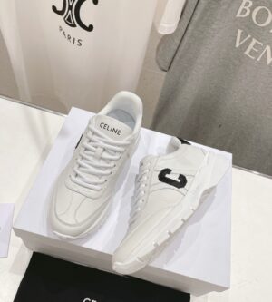 셀린느 러너 CR-02 로우 레이스업 스니커즈 359293338C