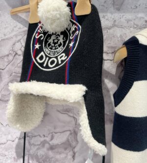 디올 DIOR UNION 샤프카 겨울 모자 34UFO705G170