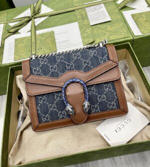 구찌 자카드 데님 디오니소스 미니 숄더백 421970