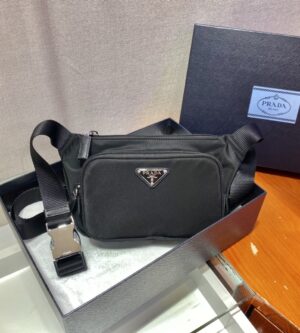 프라다 리나일론 사피아노 숄더백 2VH128