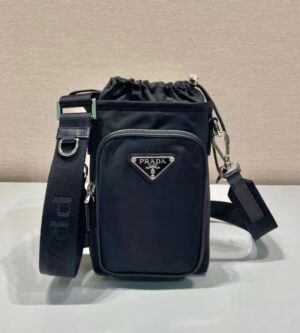 프라다 리나일론 폰 케이스 겸 미니 크로스백 2ZH155