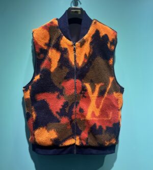 루이비통 리버서블 플리스 질레 조끼 1AFB34