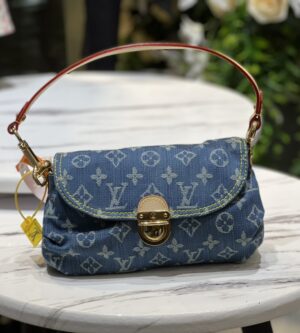 루이비통 미니 플리티 데님 숄더 백 M95050