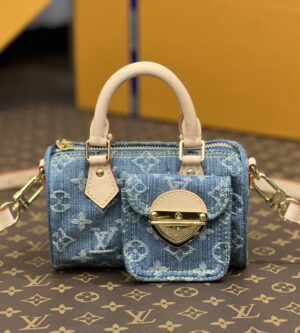 루이비통 나노 데님 스피디 토트백 M82950