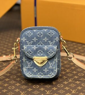 루이비통 리믹스 데님 포쉐트 페어팩 크로스백M82948