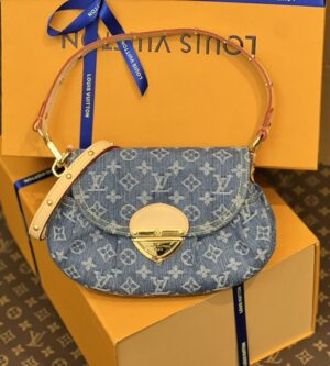 루이비통 선셋 데님 숄더백 M46829