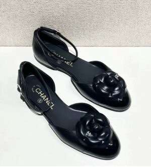 샤넬 프리컬렉션 CC 까멜리아 뮬 플랫슈즈 G45487 신발