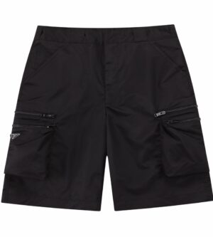 프라다 포켓 나일론 카고 버뮤다 쇼츠 반바지 1350861