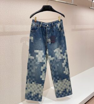 루이비통 다미에 데님 스케이트 청바지 1AFIA6