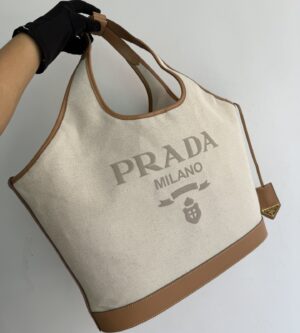 프라다 캔버스 토트백 1BG472