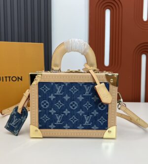 루이비통 쁘띠 발리스 데님 블루 미니백 M24161