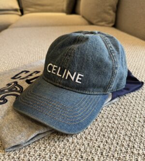 셀린느 CELINE 베이스 볼캡 데님 2AUA1969P