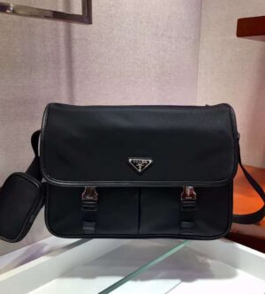 프라다 버클 리나일론 사파이노 숄더백 2VD768