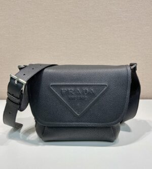 프라다 레더 엠보싱 숄더백 크로스백 2VD056