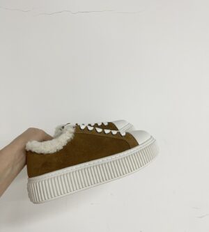 미우미우 스웨이드 스니커즈 5E986D