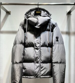 AMI 아미 24FW 남성 하트에이 로고 패딩