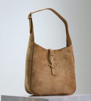 생로랑 스몰 르 5 A 7 서플 스웨이드 호보백 713938