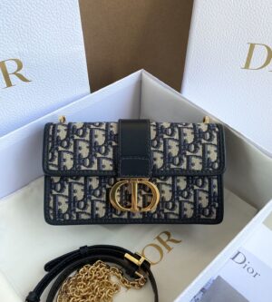 디올 오블리크 30 Montaigne 몽테인 체인 호보백 스몰 M9334UTZQ