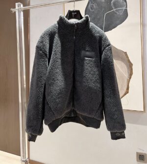 루이비통 플리스 블루종 블루종 자켓 그레이 1AFXTM