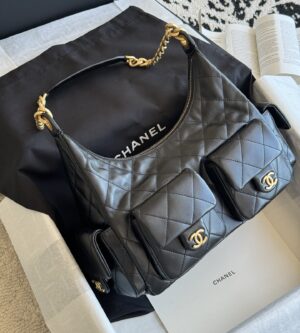 샤넬 25C 맥시 호보백 AS5302