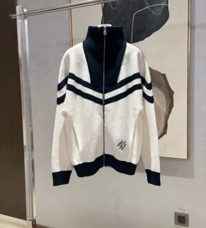 루이비통 니티드 코튼 세일러 블루종 자켓 1AFQPX