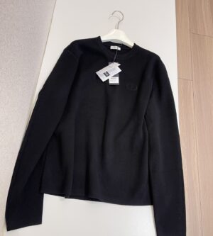 디올 CD 아이콘 니트 스웨터 블랙 513M617A2000