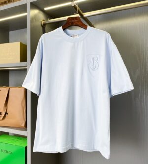 버버리 B 쉴드 코튼 티셔츠 80995491