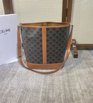 셀린느 트리옹프 캔버스 스몰 미듐 버킷백191442
