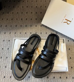 더로우 라인 레더 샌들 F1496