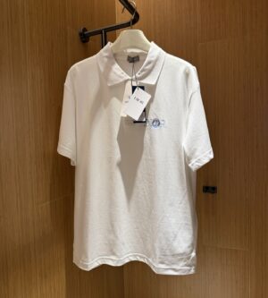 디올 힐턴 넬 폴로 셔츠 화이트 583J811A0448