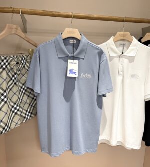 버버리 코튼 폴로 티셔츠 8097528