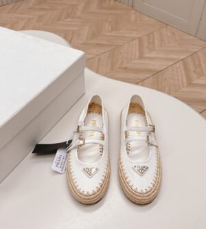 프라다 여성 메리제인 플랫 슈즈 에스파듀 774260