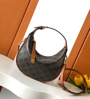 셀린느 틴룰루백 미니호보 트리옹프 캔버스 120722FQM