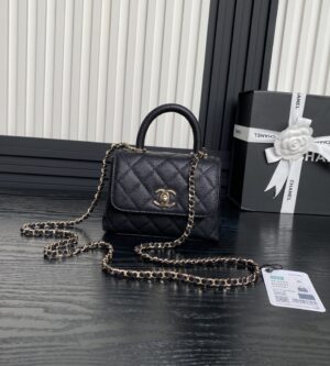 샤넬 25SS 코코핸들 미니 마이크로 체인 크로백 AP4244