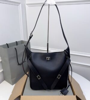 발렌시아가 여성 벨 에어 호보백 스몰 블랙 8110182