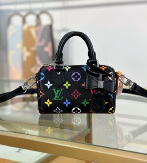 루이비통 나노 스피디 LV X TM 토트백 M13406