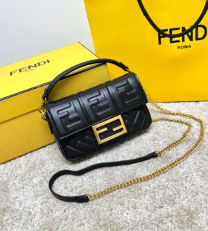 펜디 미니 바게트 백 8BS017