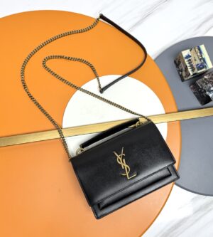 생로랑 모노그램 선셋 여성 체인 숄더백 533026