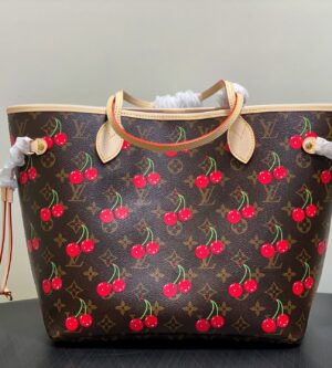 루이비통 25SS LV 무라카미타카시 네버풀  MM 토트백 M13263