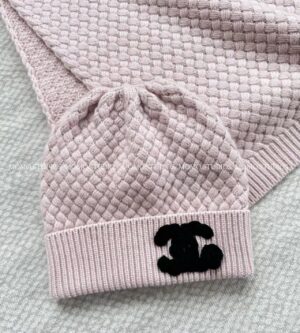 샤넬 25A 캐시미어 비니 니트 모자 AAB133