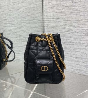 디올 카로 멀티캐리 체인 백팩 스몰 매크로까나쥬 M3374UUVB