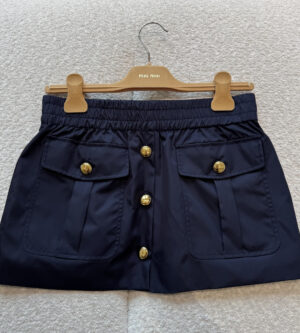 미우미우 gazar 테크니컬 미니스커트 MG2601