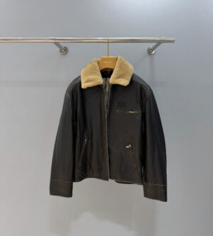 미우미우 나파 가죽 자켓 MPV951