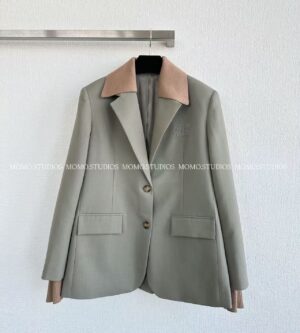 미우미우 싱글 브레스티드 자켓 MH2005